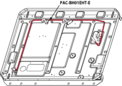 Mitsubishi Electric PAC-BH01EHT-E нагреватель поддона