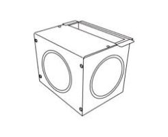 Mitsubishi Electric PAC-KH110F фланец воздуховода